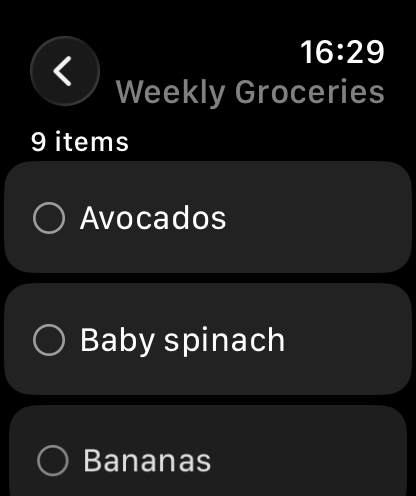Watch Groceries
